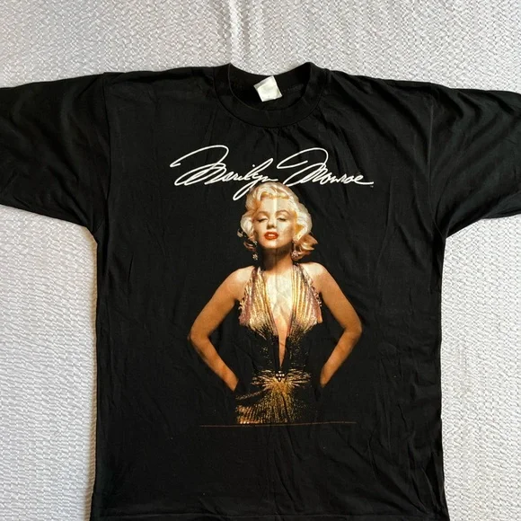Vintage Marilyn Monroe Shirt Winterland Black Mens Size XL Made In USA Rare - Picture 6 of 11